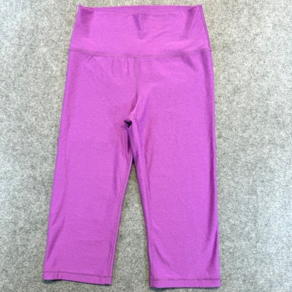 Old Navy Active Cloud+ Extra High-Rise Go-Dry Pink Heathered Leggings Small